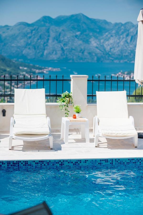 Appartement Boka Bay à Kotor Extérieur photo